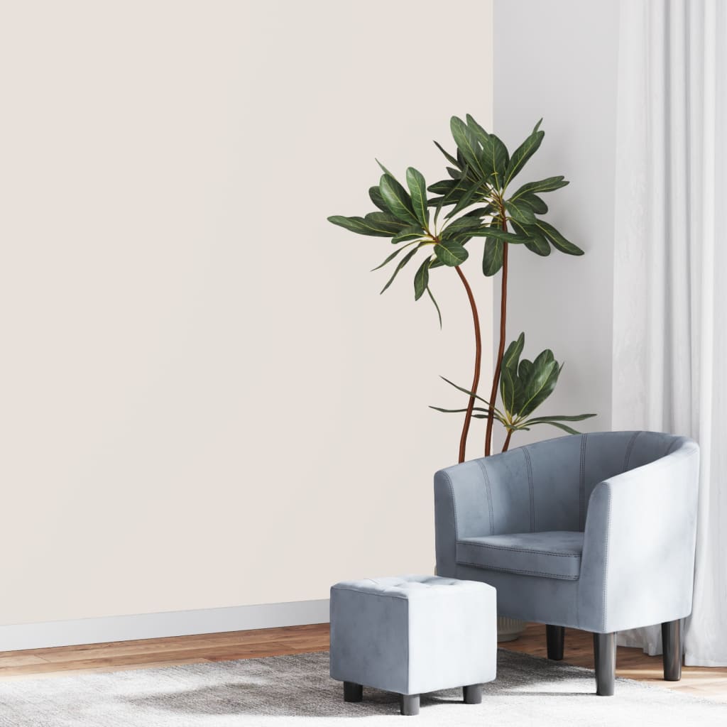 Wallpaper 3D Solid Colour Cream 10x0.53 m Non-woven